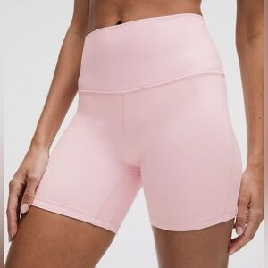 NWT Lululemon Pink Align High-Rise 6“ Short Size 14